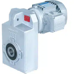 Bonfiglioli Shaft Mounted Geared Motor Part Number F414 1411 P63 BN63A4 With an Input Power of 0.12 kW and an Output Speed of: 0.96 rpm