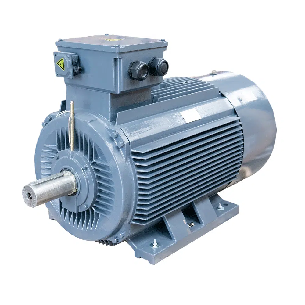 TEC Three Phase Electric Motor, 500KW, (670HP), Foot & Flange Mounted(B35), 3000rpm(2 pole), IE3 efficiency, 400 Frame, Cast Iron Body