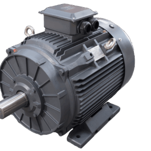 TEC Three Phase Electric Motor, 90KW, (120HP), Foot Mounted(B3), 1000rpm(6 pole), IE3 efficiency, 315M Frame, Cast Iron Body