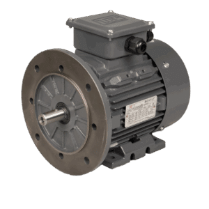 TEC Three Phase Electric Motor, 90KW, (120HP), Flange Mounted(B5), 3000rpm(2 pole), IE3 efficiency, 280M Frame, Cast Iron Body