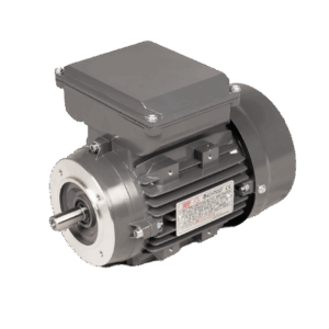 TEC Single Phase Electric Motor, 2.2KW, (3HP), Flange Mounted(B14), 1500rpm(4 pole), IE1 efficiency, 100 Frame, Aluminium Body