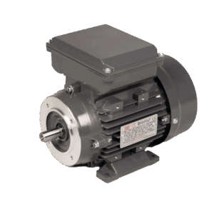 TEC Single Phase Electric Motor, 1.5KW, (2HP), Foot & Flange Mounted(B34), 1500rpm(4 pole), IE1 efficiency, 90L Frame, Aluminium Body