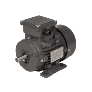 TEC Three Phase Electric Motor, 9.2kw, 12HP, Foot Mounted, (B3), 1500 rpm (4 pole), IE2 Efficiency 132M Frame, Aluminium Body.