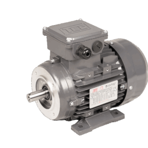 TEC Three Phase Electric Motor, 9.2kw, 12HP, Foot & Flange Mounted, (B34), 1500 rpm (4 pole), IE2 Efficiency 132M Frame, Aluminium Body.