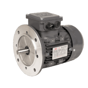 TEC Three Phase Electric Motor, 9.2kw, 12HP, Flange Mounted, (B5), 3000 rpm (2 pole), IE2 Efficiency 132M Frame, Aluminium Body.