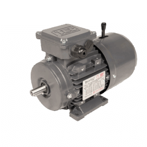 TEC Three Phase Electric Brake Motor, 7.5KW, (10HP), Foot Mounted(B3), 1500rpm(4 pole), IE2 efficiency, 132M Frame, Aluminium Body