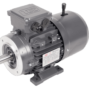 TEC Three Phase Electric Brake Motor, 7.5KW, (10HP), Flange Mounted(B34), 1500rpm(4 pole), IE2 efficiency, 132M Frame, Aluminium Body